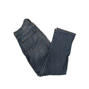 Women's Banana Republic Curvy Girlfriend Medium Wash Jeans Size 32/14